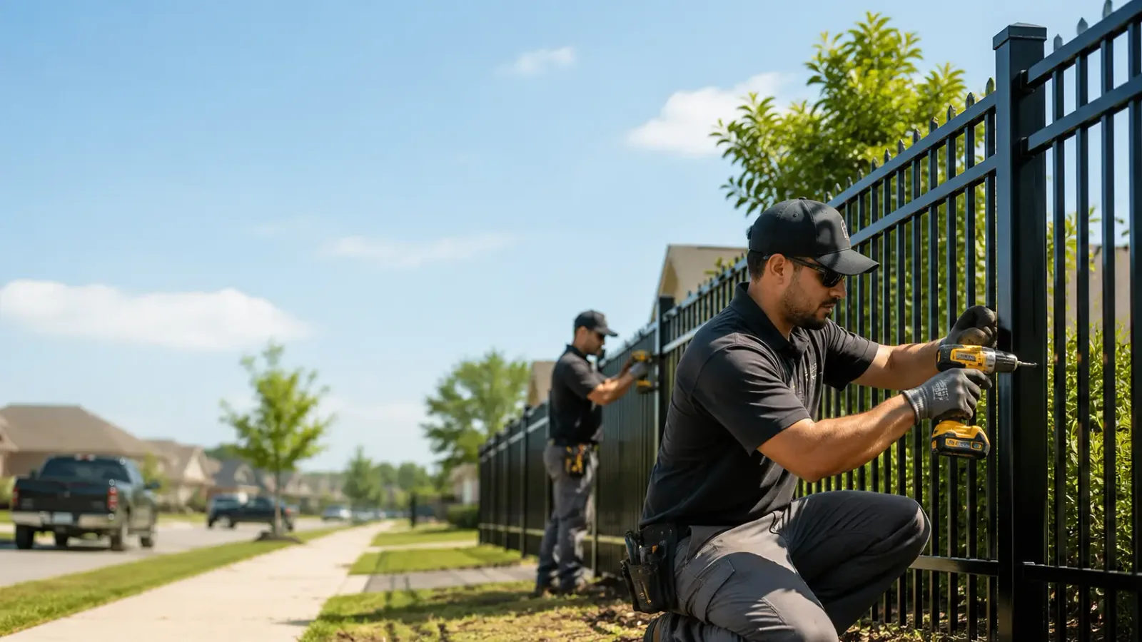 Metal Fence Installation in West Harrison, IN